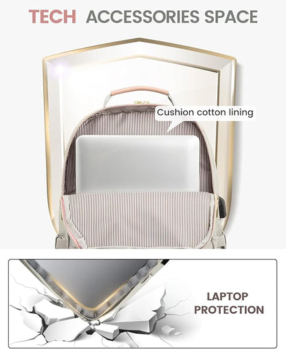 LOVEVOOK Laptop Backpack Purse for Women, Work Travel Computer Bags, College - Image 7