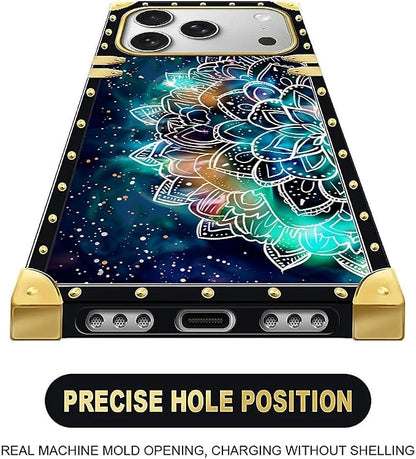 for iPhone 17 Pro Max Case Luxury Golden Decoration - Image 5