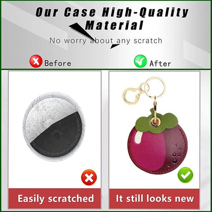 Leather Keychain Holder Case Compatible - Image 3