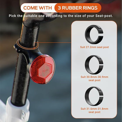TUSITA Airtag Bike Mount, Hidden Bicycle Seatpost Mount Compatible - Image 6