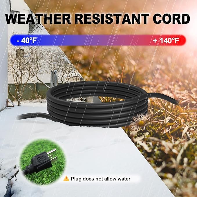 EP 2 Pack 6 Ft Outdoor Extension Cord - Image 6