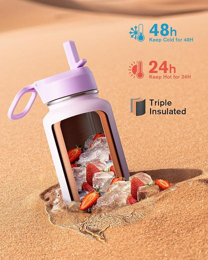 Coolflask Water Bottle 40 oz Insulated - Image 2