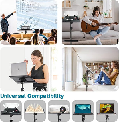 Lusweimi Projector Tripod Stand, 50” Laptop Stand - Image 4