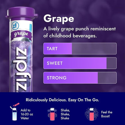 Zipfizz Daily Energy Drink Powder, 12 Pack | 3-in-1 Sustained Energy, Rapid - Image 4