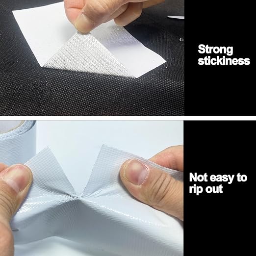 Waterproof Repair Tape for Awning, 5IN x 20FT Outdoor Canvas Tarp Repair Tape - Image 5