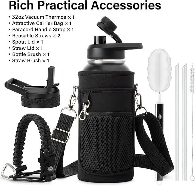 DYSANKY Insulated Water Bottle | Thickened Stainless Steel Vacuum Metal | - Image 2