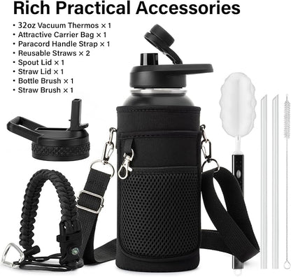 DYSANKY 32 oz Insulated Water Bottle | Thickened Stainless Steel Vacuum Metal | - Image 2