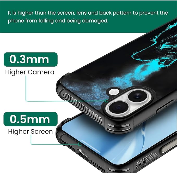for iPhone 17 Case, for MagSafe Graphic Design for Girl Boy Soft Silicone Hard - Image 2