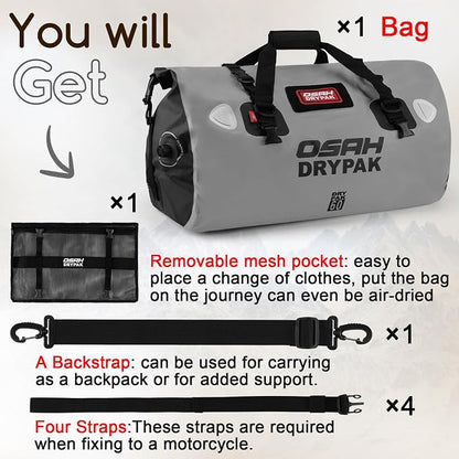 OSAH DRYPAK Waterproof Duffel Bag - Image 7