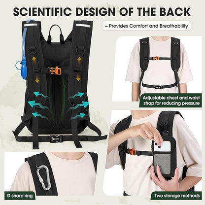RAINSMORE Tactical Hydration Backpack 18L - Image 6