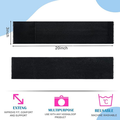 Geiserailie 4 Pcs Extender Strap Reusable Ice Belt Extender Strap Multipurpose - Image 2