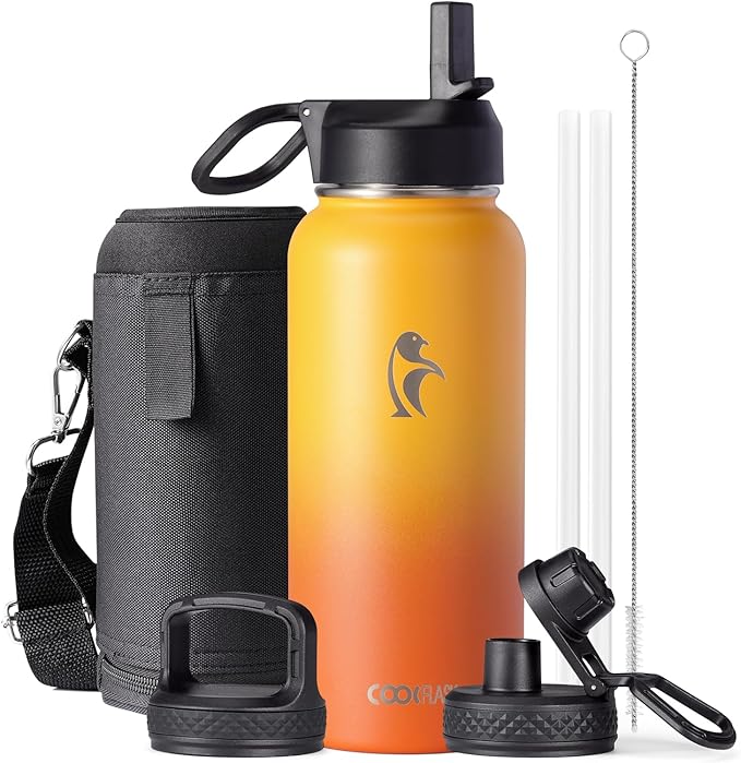 Water Bottle 32 oz Insulated by Coolflask