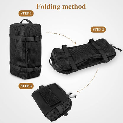 PETAC GEAR 3 PCS Tactical Modular Packing Cubes, Large Capacity Mesh Storage Bag - Image 4