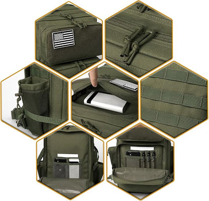QT&QY 25L/45L Military Tactical Backpack - Image 5