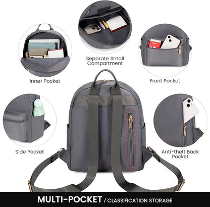 LOVEVOOK Mini Backpack for Women Light Weight Small Waterproof Backpack Purses - Image 5