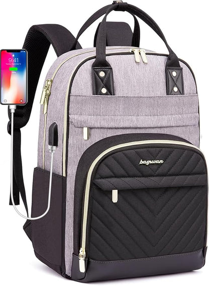 Laptop Backpack for Women Work Bag: College Backpacks 17.3 Inch by BAGSWAN