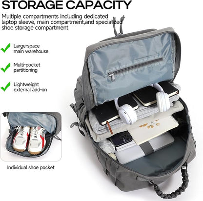 Tactical Military Backpack, Large Capacity Molle System - Image 8