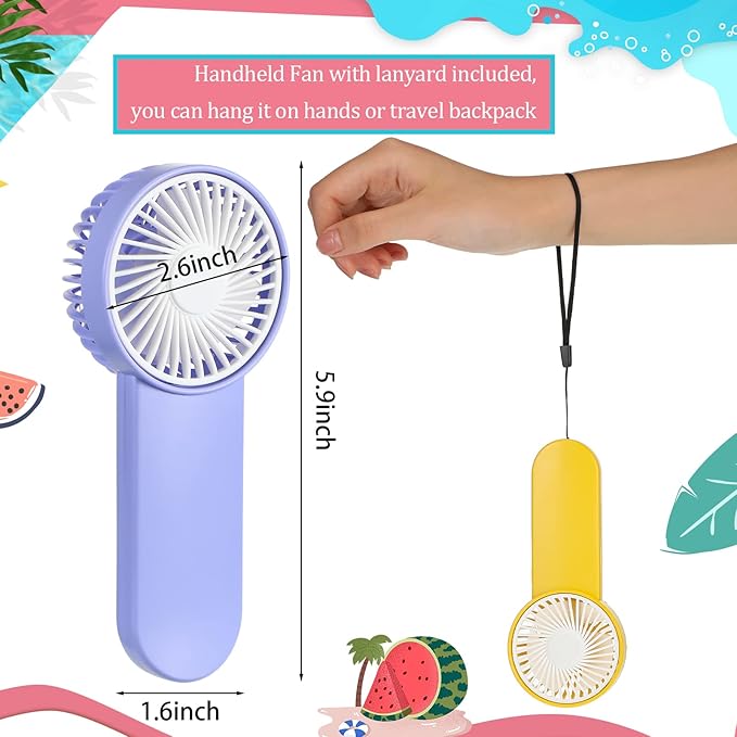 Sumind 36 Pcs Small Personal Portable Fan Mini Handheld Bulk 1 Speed Electric - Image 2