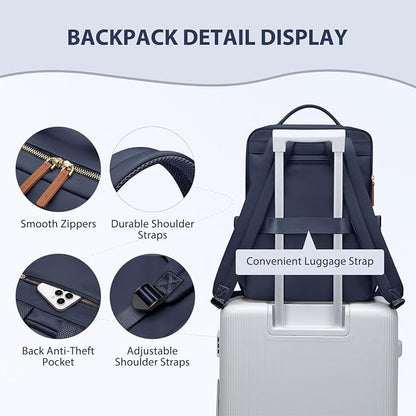 Laptop Backpack for Women, Work Business Traval Computer Backpacks - Image 7