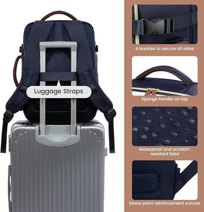 LOVEVOOK Travel Backpack for Women, 40L Carry On Backpack - Image 9