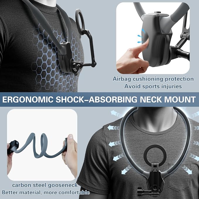 Beviliu Magnetic Neck Phone Holder - Image 8