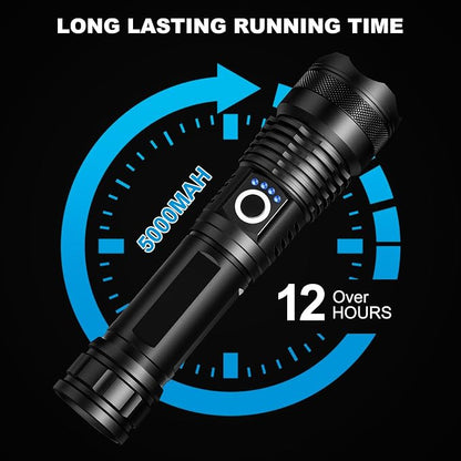 Lylting 4 Pack Rechargeable LED Flashlights High Lumens, 000LM Super Bright - Image 3