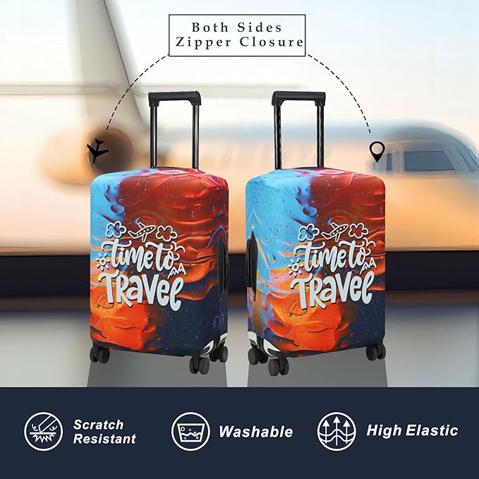 Explore Land Luggage Cover Suitcase Protector Fits 31-32 Inch Case - Image 2