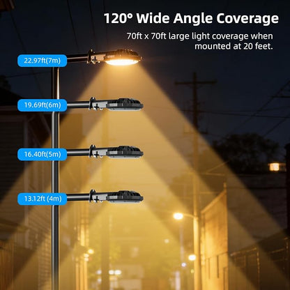 Karjoefar LED Barn Light, Dusk to Dawn Outdoor Lighting - Image 6