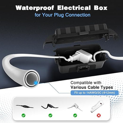 FLEMOON IP55 Outdoor Electrical Box Waterproof - Image 5