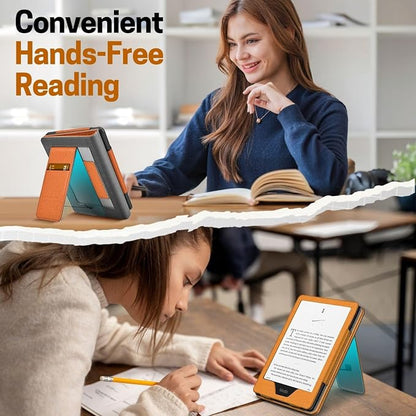 TNP Stand Case with Strap for Kindle Paperwhite 12th Gen 2024 / Kindle - Image 7