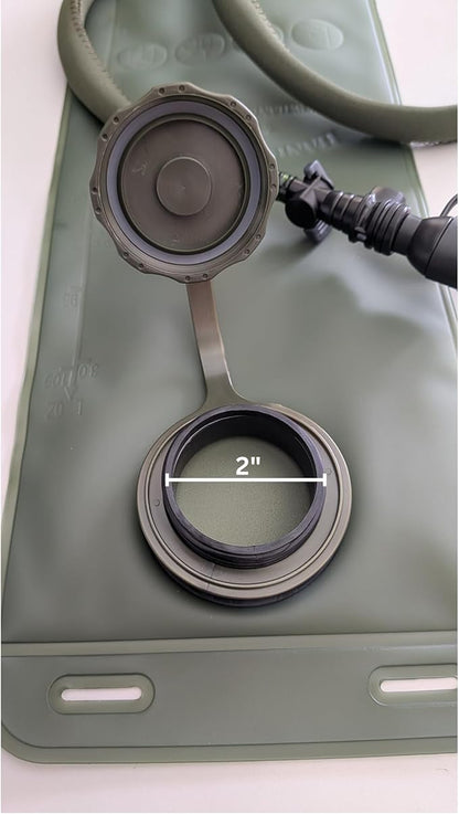 Hank's Surplus Military 3L Hydration Water TPU Bladder Reservoir OD Green - Image 3