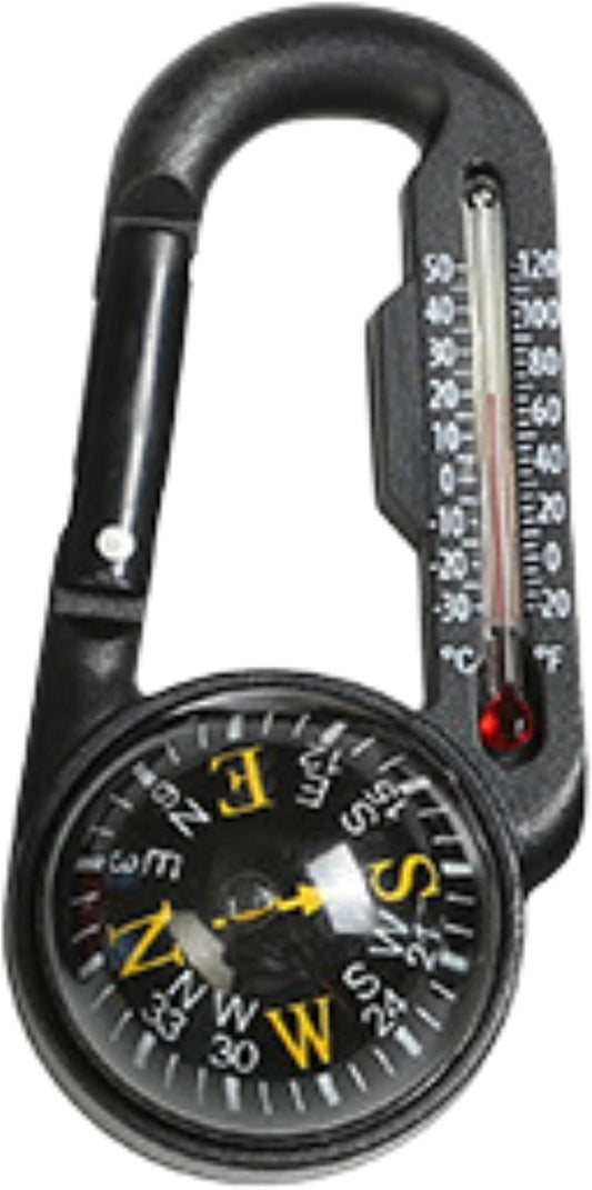 Trekker's Compass Crew Carabiner Compass by Unknown