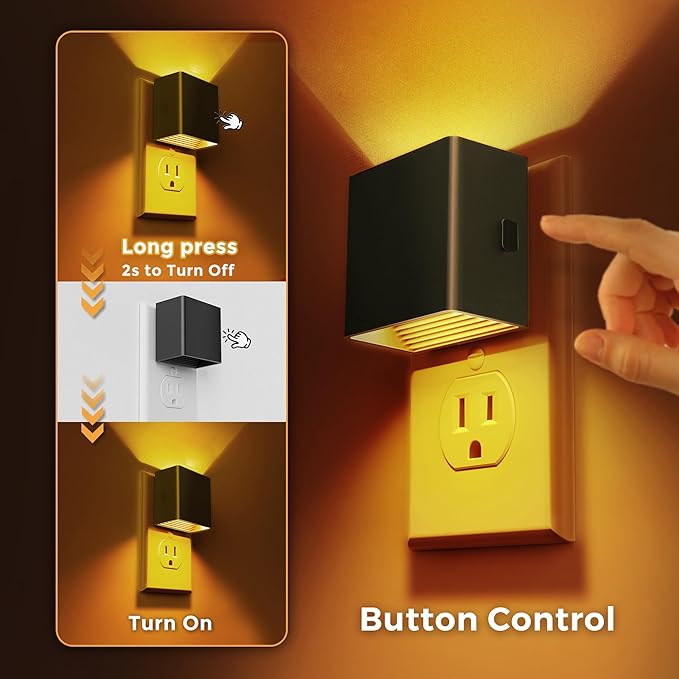 L LOHAS LED Night Light, Night Lights Plug into Wall, Dimmable Night Light - Image 2