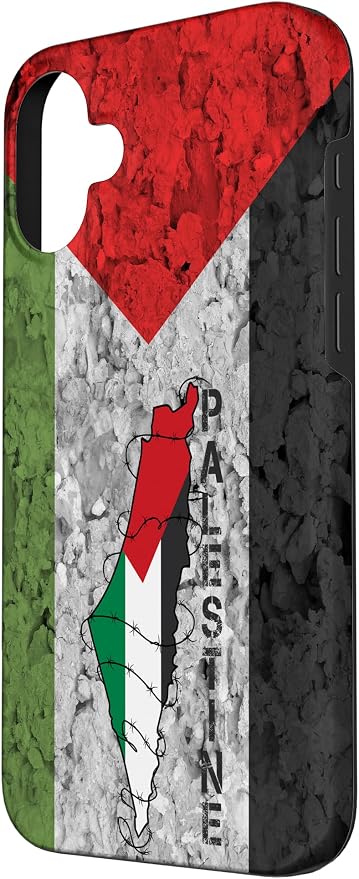 Kufiya PALESTINE Keffiyeh flag, Palestinian Map pattern Case - Image 2