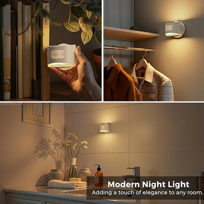 L LOHAS LED Motion Sensor Night Light, Rechargeable Stair Lights Indoor - Image 2