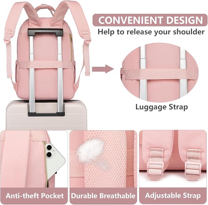 Laptop Backpack for Women Work Bag - Image 5