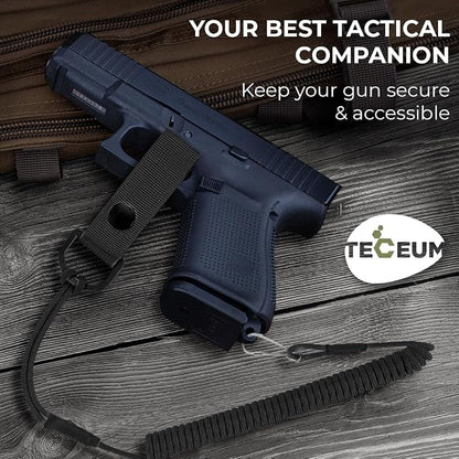 TECEUM Tactical Pistol Lanyard – 3+ Colors – Equipment Accessories - Image 9