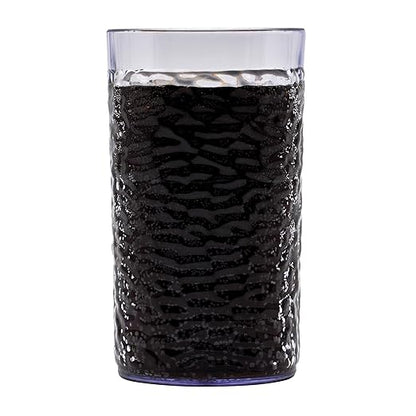 G.E.T. 3316-CL Heavy-Duty Shatterproof Plastic Pebbled Tumbler, 16 Ounce by Unknown