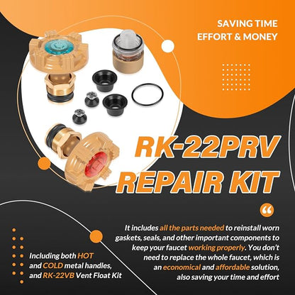 RK-22PRV Repair Kit Metal Handle Replacement - Image 3