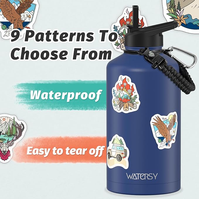 87oz Insulated Water Bottle, BPA Free&Leak Proof, 1.5 Gallon Stainless Steel - Image 4