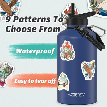 87oz Insulated Water Bottle, BPA Free&Leak Proof, 1.5 Gallon Stainless Steel - Image 4