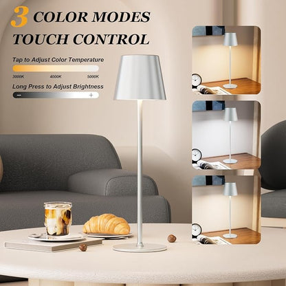 Kakanuo Cordless Table Lamp Rechargeable - Image 2