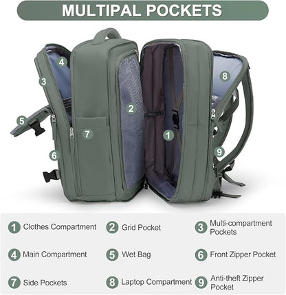Extra Backpack For Traveling On Airplane Travel Backpack For Women Men Airline - Image 3