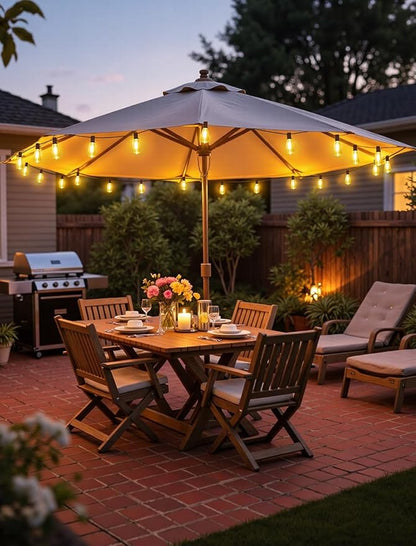 Larkvue 50FT Outdoor String Lights, Patio Lights - Image 3
