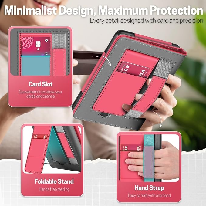 TNP Stand Case for Kindle Paperwhite 12th Generation 2024 / Kindle Colorsoft - Image 3
