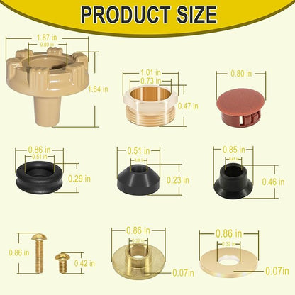 RK-22MH Faucet Repair Kit Metal Handle Compatible - Image 8