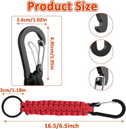 Mabor 2 Pcs Key Chain Hanger Heavy Duty Clips Keychain - Image 2