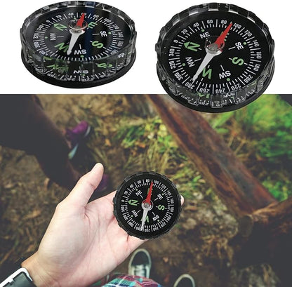 Waterproof Sighting Compasses Survival Camping Mountaineering Boating Compasses - Image 2