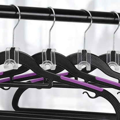 Mlici Hanger Hooks Space Saving, 60 Pack Clothes Hanger Connector Hooks - Image 2