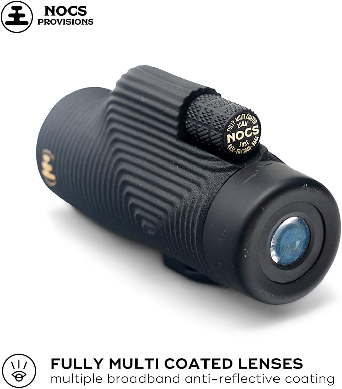 Nocs Provisions Zoom Tube 8x32 Monocular, 8X Magnification Telescope, Bak4 Prism - Image 3